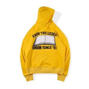 CPFM.XYZ 3d Printed Hooded Sweatshirt Yellow